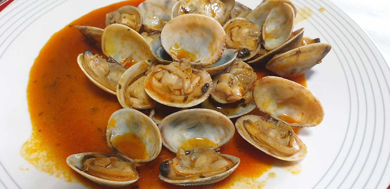 Almeja de Carril.  Almejas general