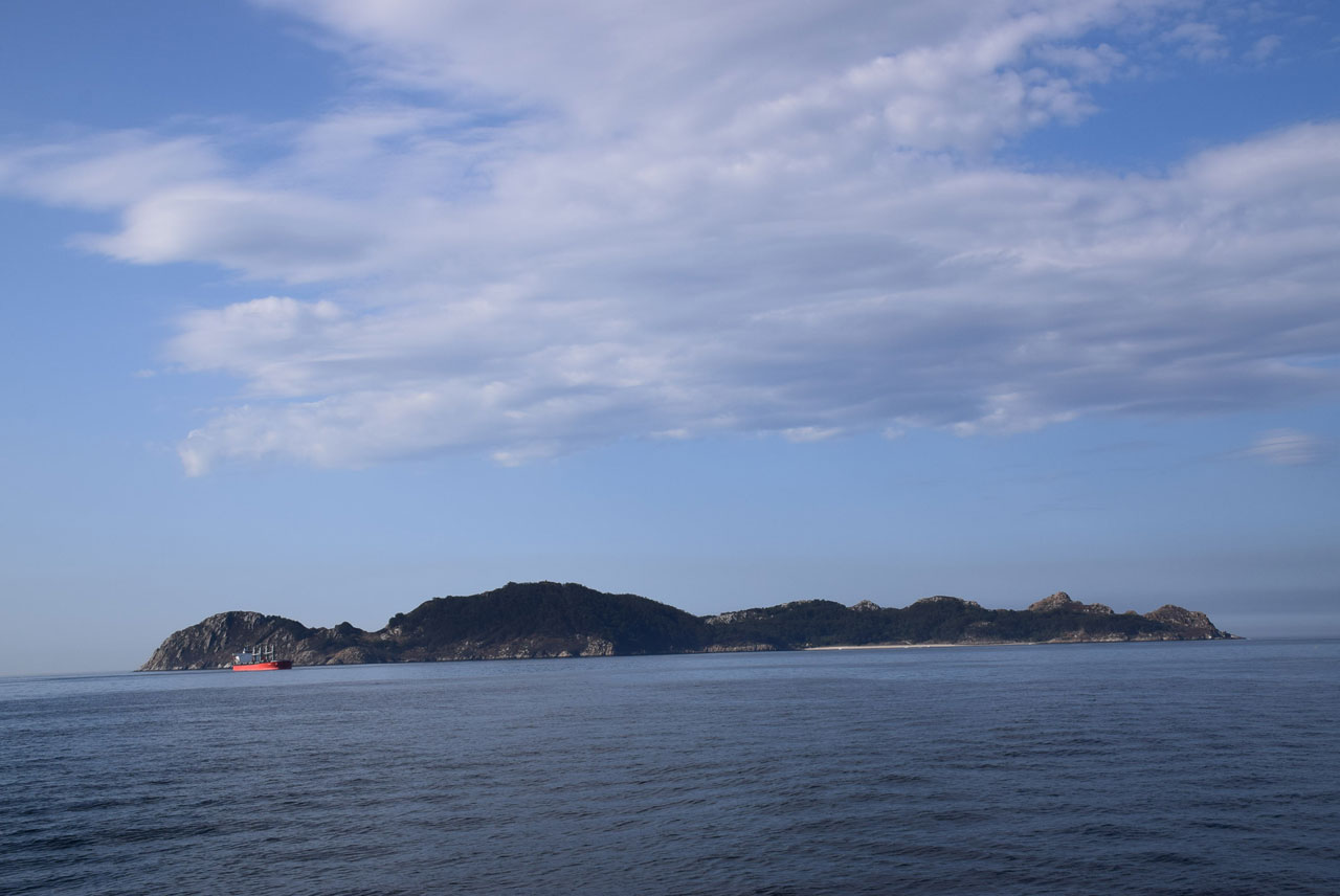 Îles Cíes . L'île San Martiño et le commerce phénicien