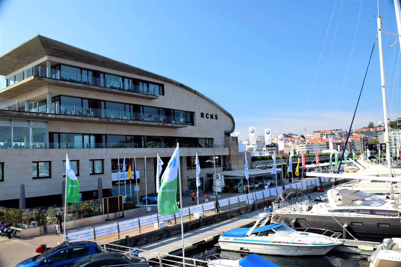 Puerto deportivo de Sanxenxo y Copa América