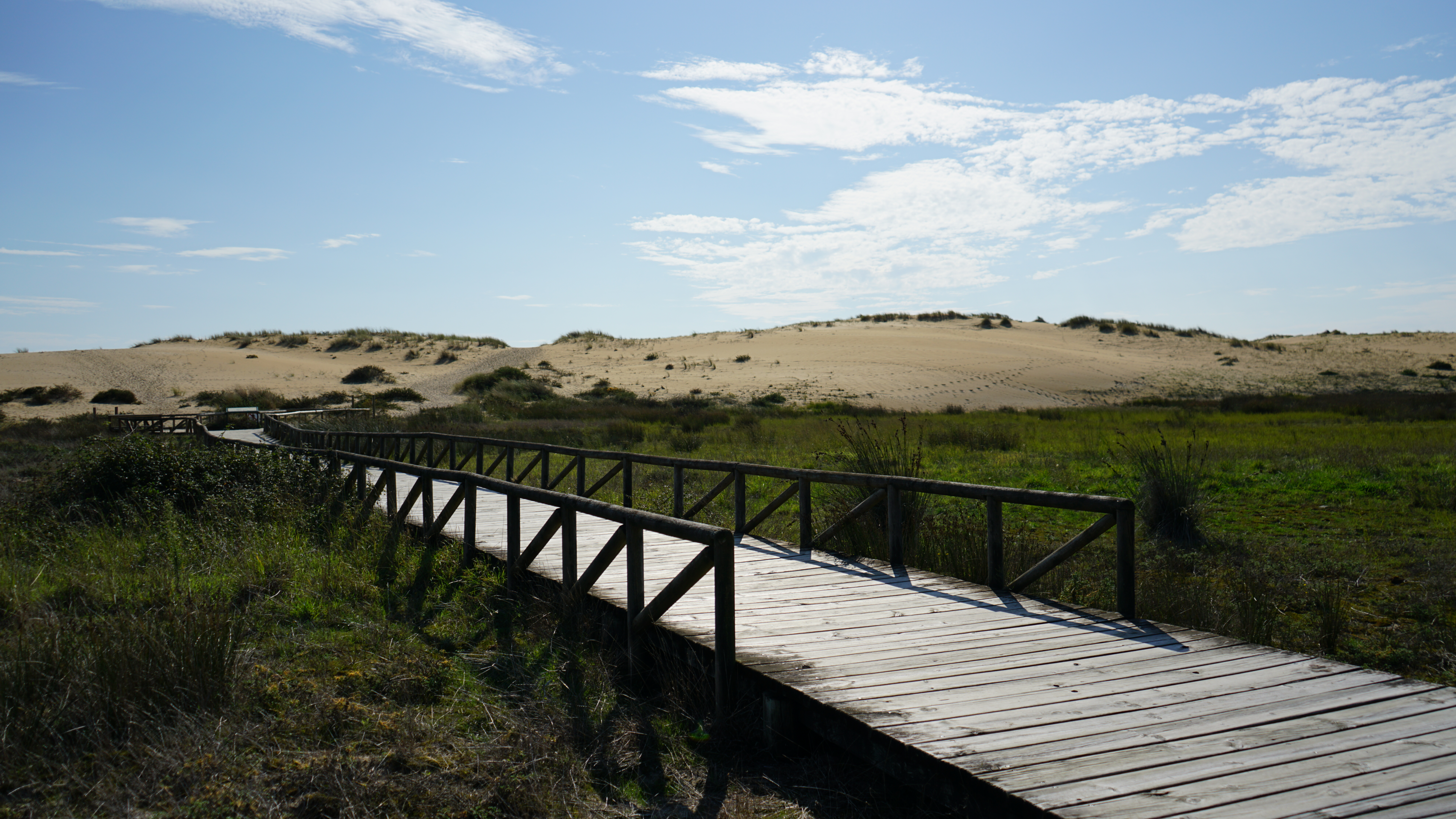 Parque Natural do Complexo dunar de Corrubedo, lagoas de Carregal e Vixán. Gran Duna