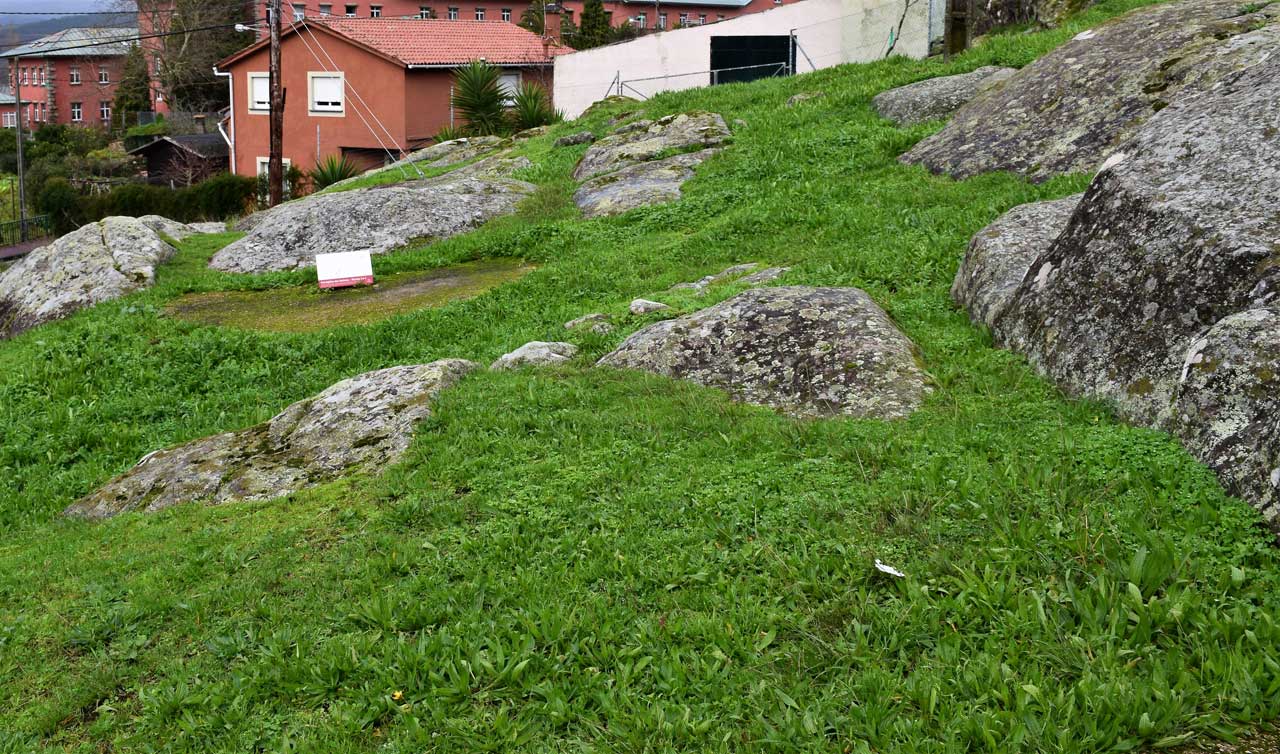 Villagarcía. Petroglifo de Os Ballotes