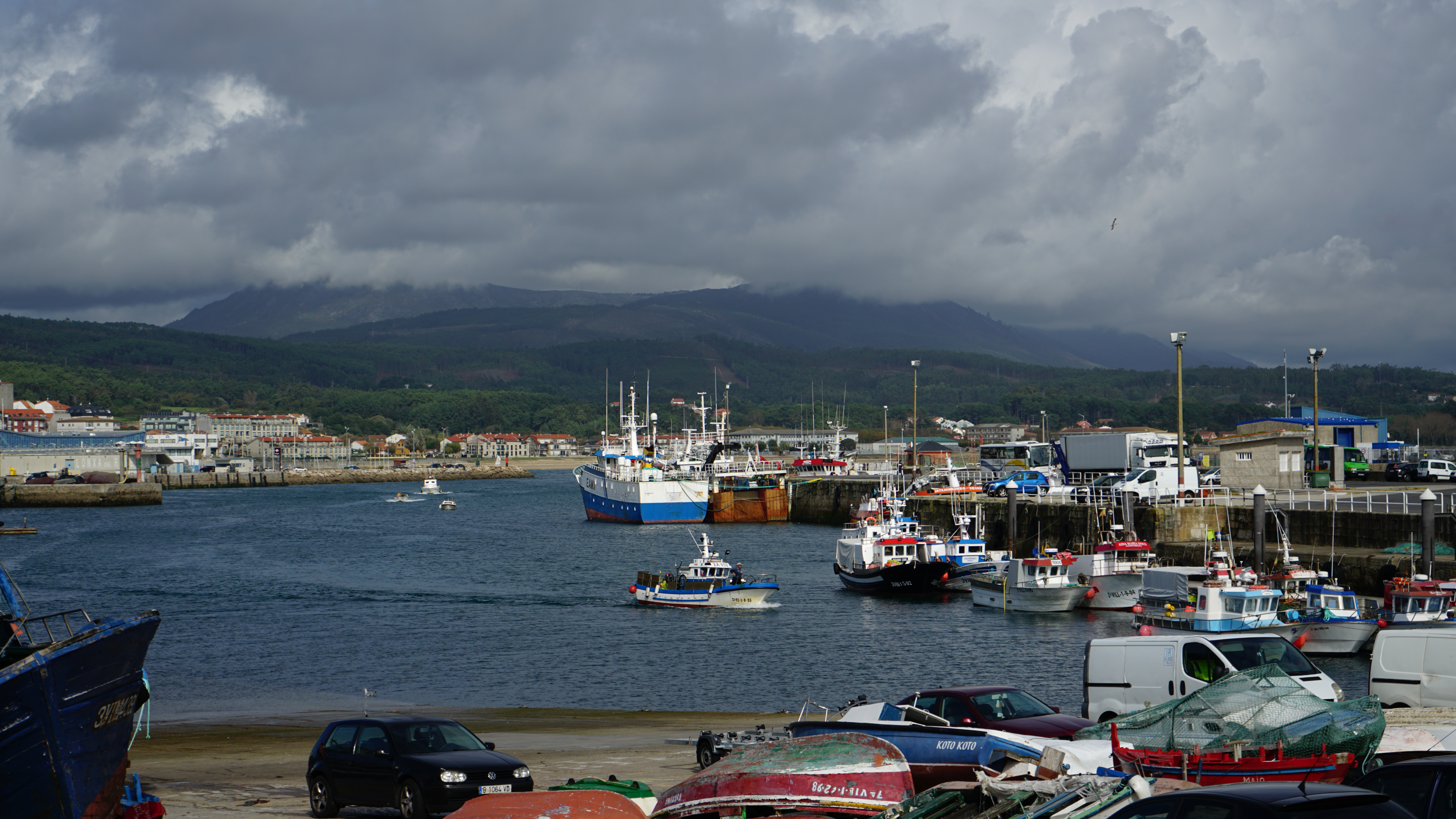 Puerto de Ribeira. Paseo Litoral